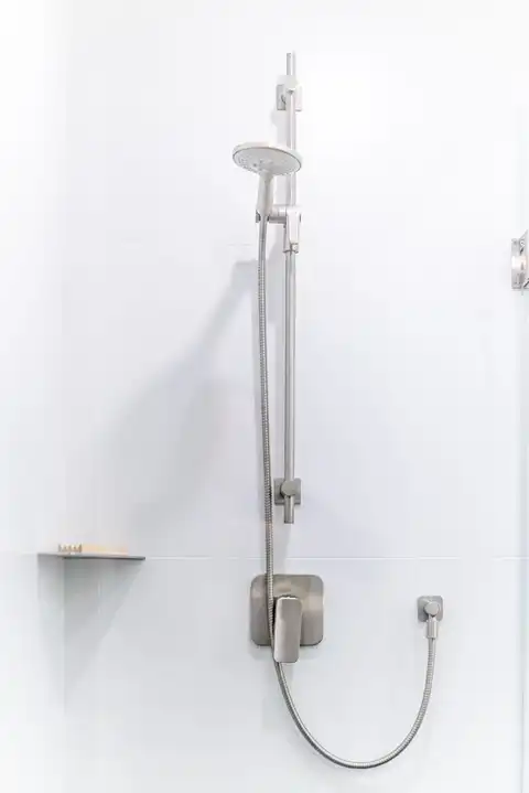 Marble bathroom vanity