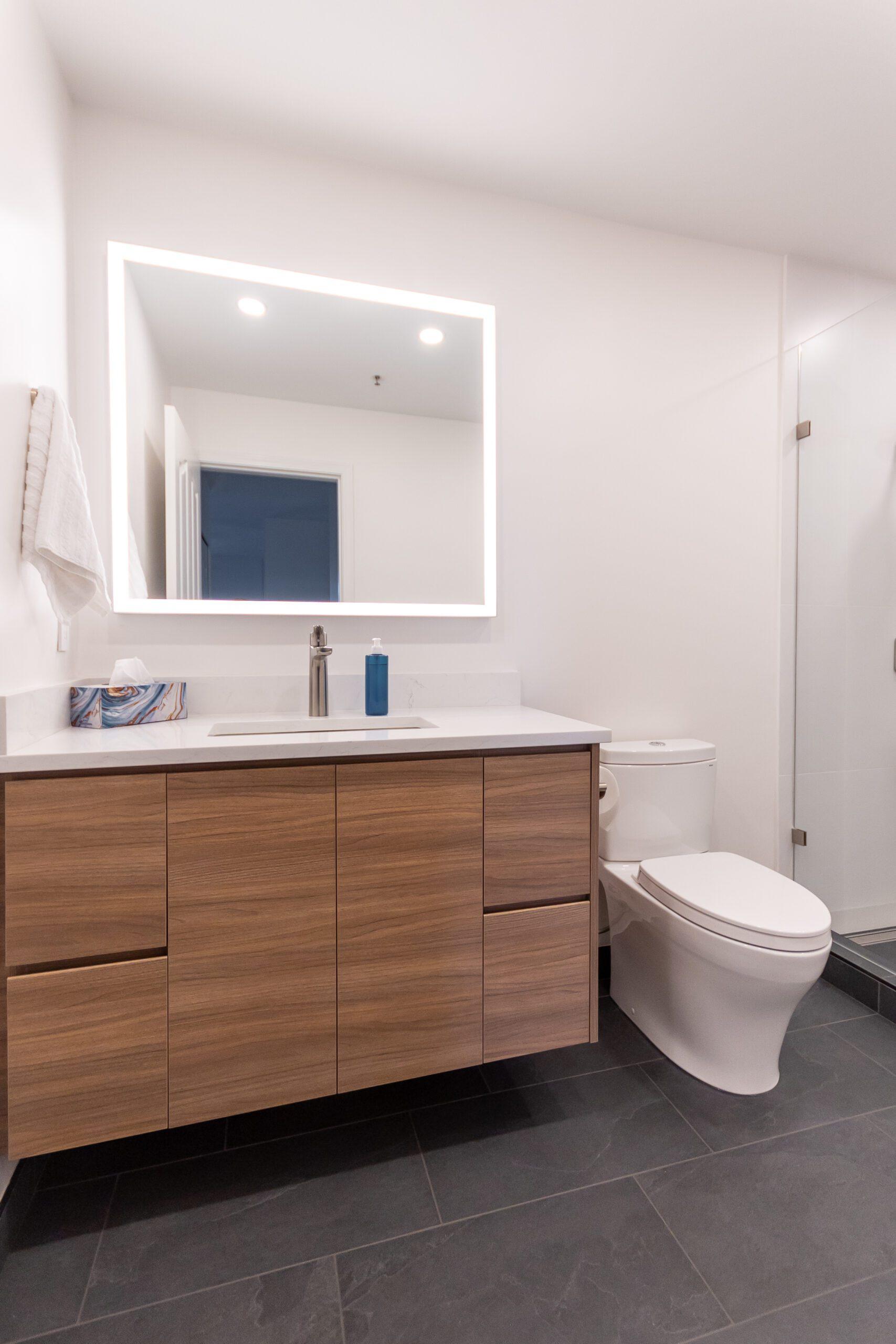 Elegant bathroom interior