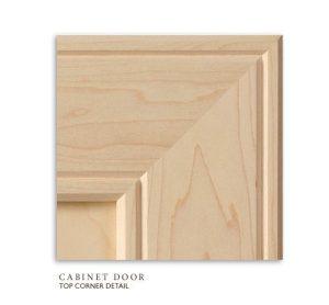 Mitre Cabinet Doors 42 Square panel cabinet door