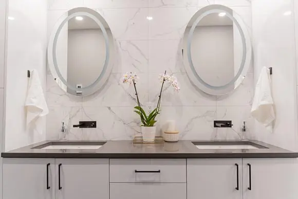 Bathroom renovation Vancouver – Westwood Plateau spa bathroom
