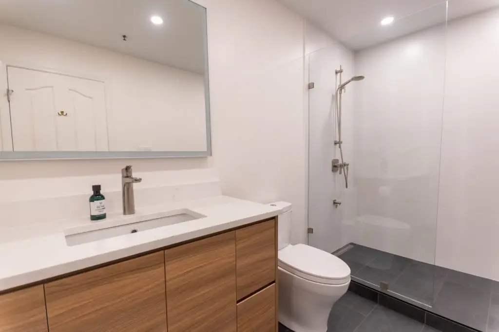 Kitchen Renovation Mistakes to Avoid 10 Modern bathroom with glass shower